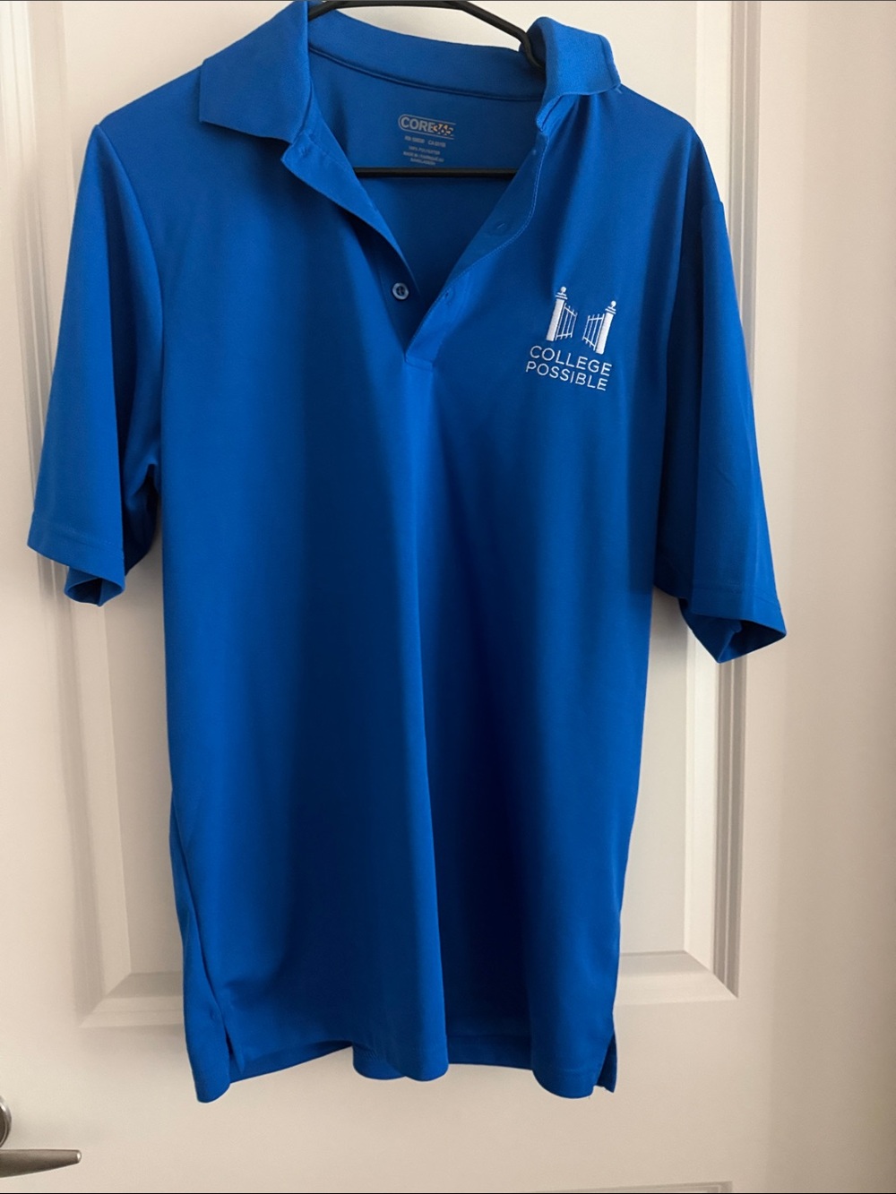 Men's Royal Blue Polo Shirt - College Possible Logo